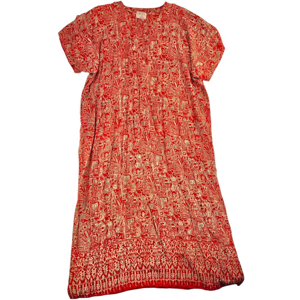 Yu Ni Ta | Indonesian Batik Caftan | Size OS